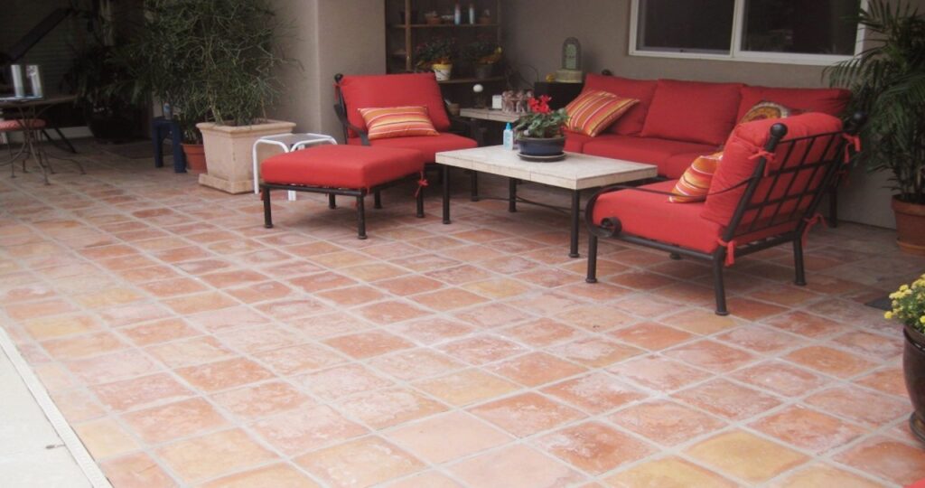 Different types of outdoor tiles and their price ranges